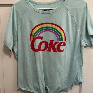 Coca Cola rainbow shirt